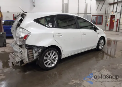 2012 Toyota Prius V Five from USA, damaged, VIN JTDZN3EU7C3145884